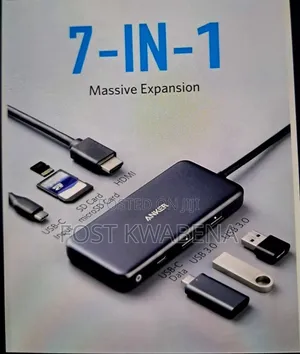 Anker Powerexpand 7-in-1 USB-C Hub Adapter 60hz Hdmi