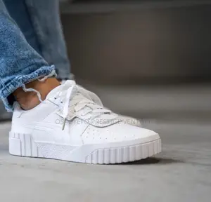 Puma Carina Lift Sneakers. All White