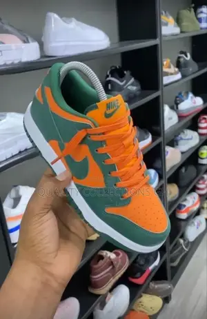 Nike Sb Green and Orange