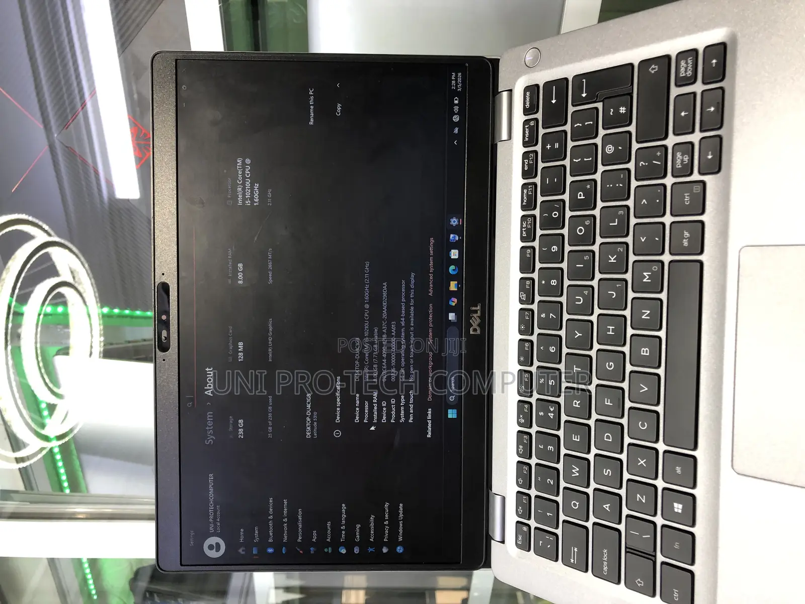 Laptop Dell Latitude 5310 8GB Intel Core i5 SSD 256GB