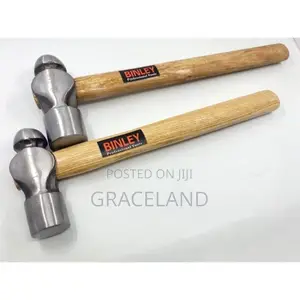 This Is Original Ball Peen Hammer Wood Handle 1/2 Lb