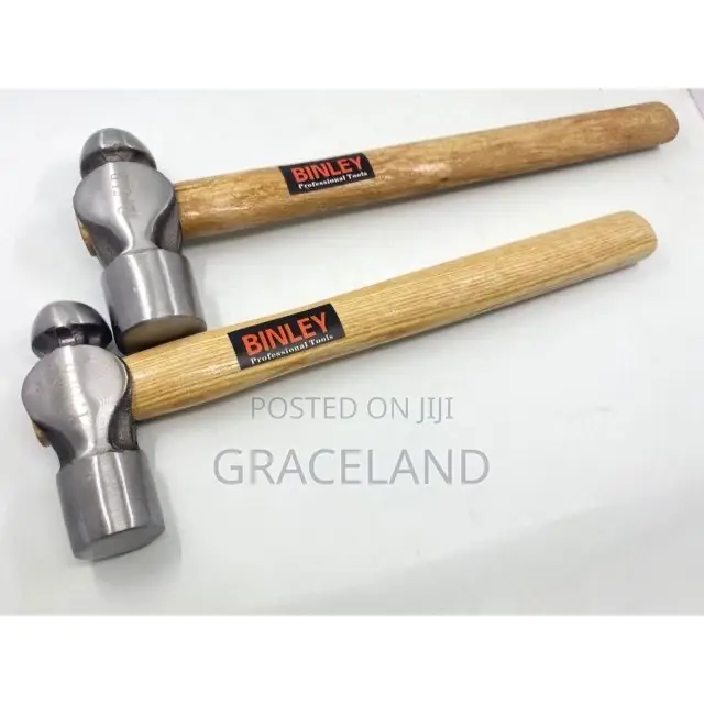 This Is Original Ball Peen Hammer Wood Handle 1/2 Lb