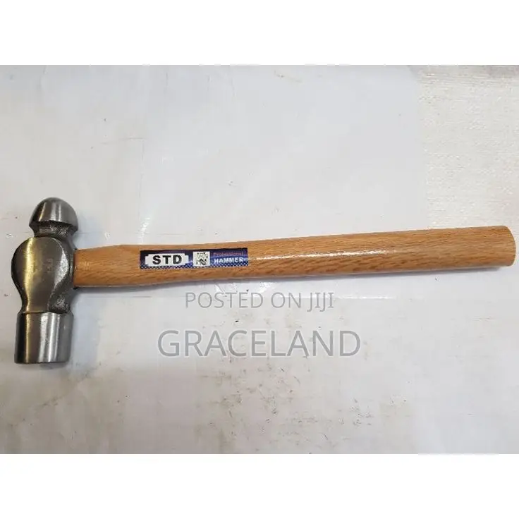 This Is Original Ball Peen Hammer Wood Handle 1/2 Lb