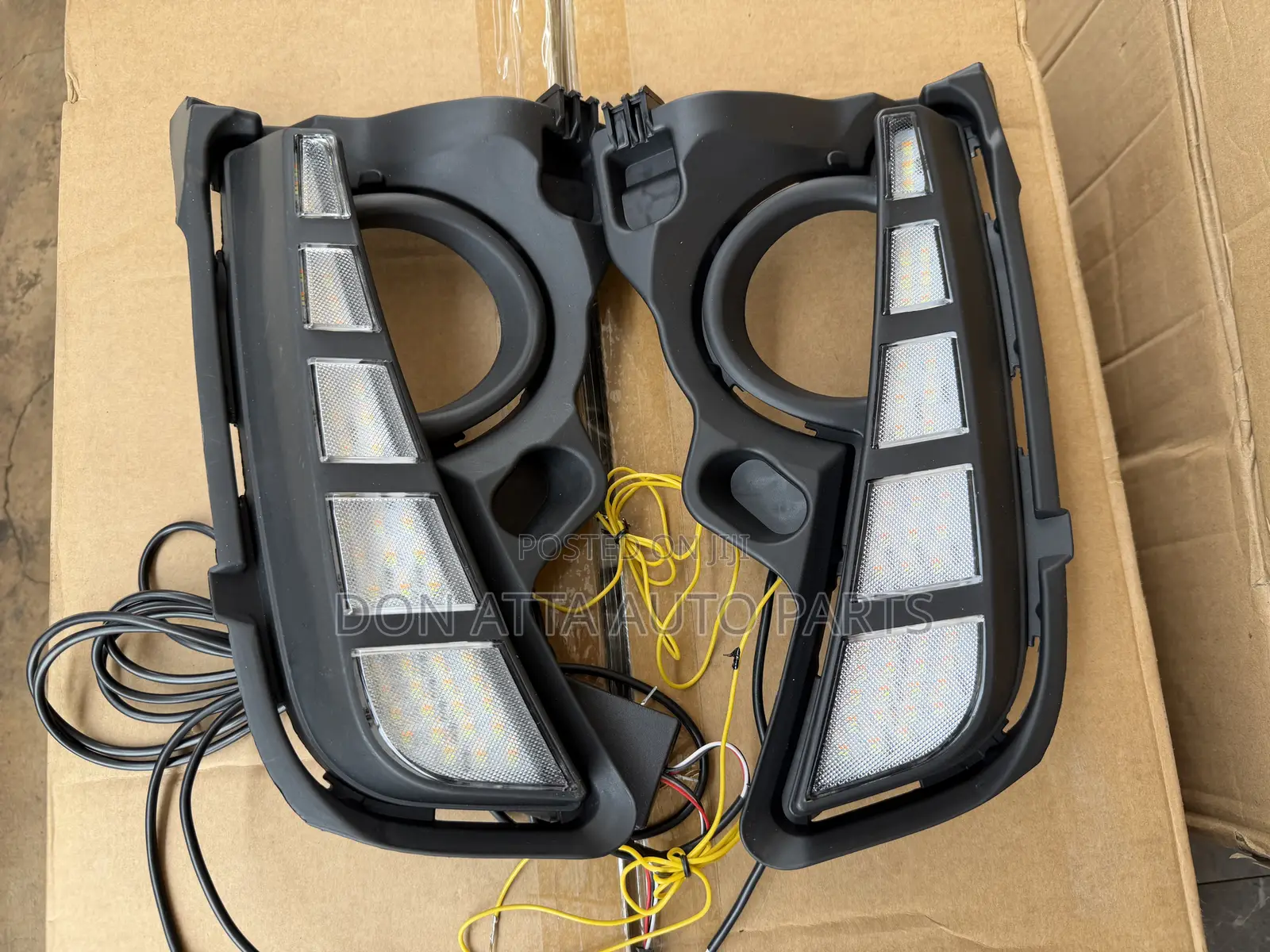 Toyota Highlander 2018 LED Fog Light Cover Kd Autoparts Galway