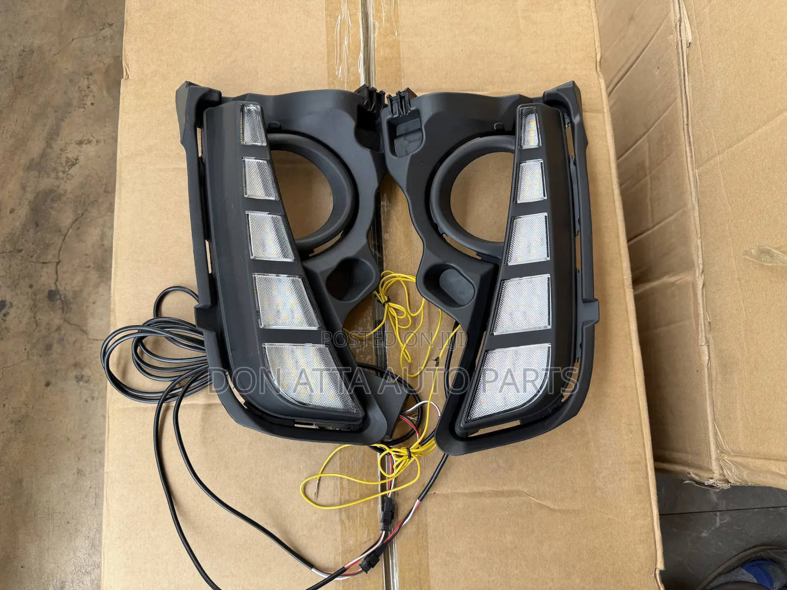 Toyota Highlander 2018 LED Fog Light Cover Kd Autoparts Galway