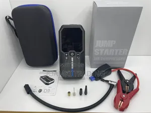 Car Jump Starter With Air Pump, 16,000mah Battery, 2000a Peak Current