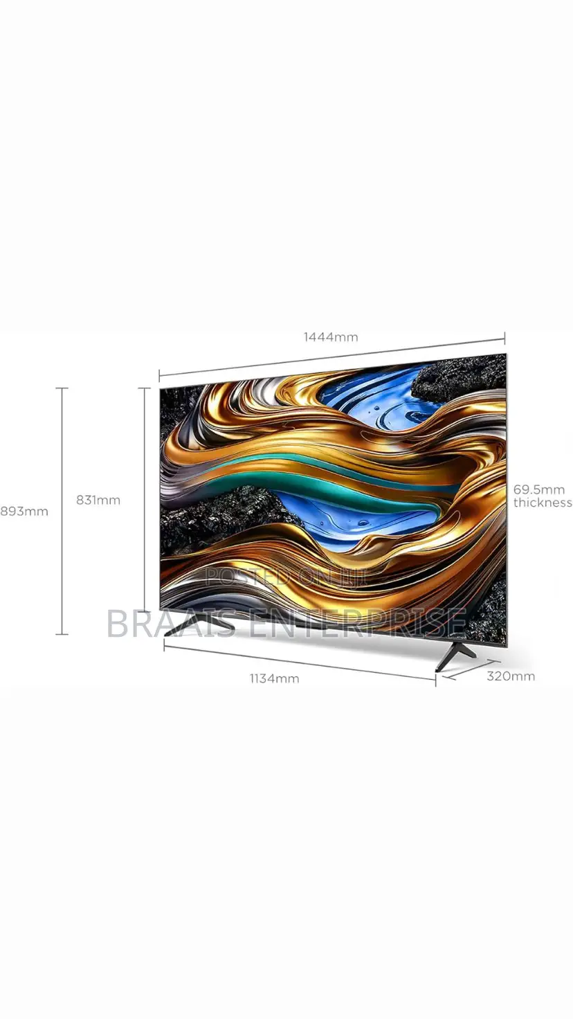 TCL Television 65 Inch Smart Tv, Google Tv, Uhd