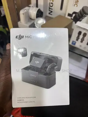 Dji Mic Mini (2 Tx + 1 Rx + Charging Case), Wireless Microphone