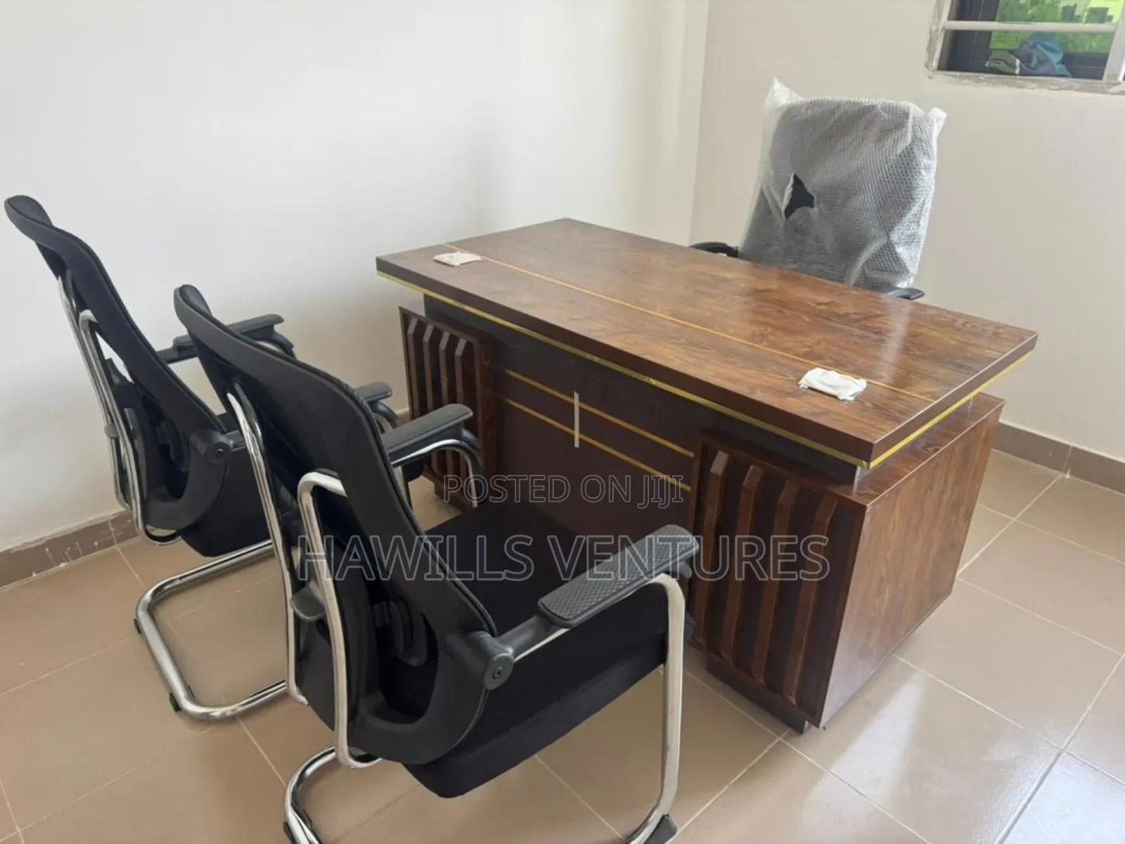 Wooden Executive Office Desk( Set)