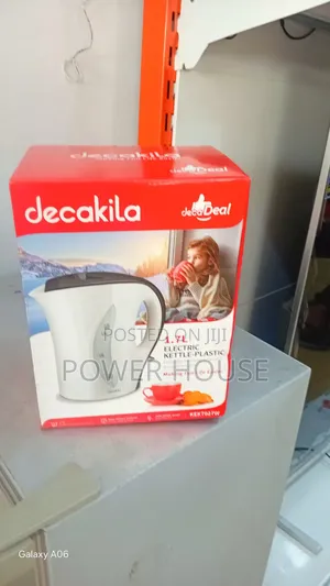Affordable Decakila 1.7l Plastic Electric Kettle