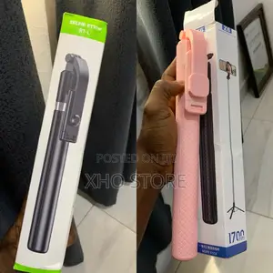 170cm Wireless Selfie/Long Tripod (Light, Remote) Stick