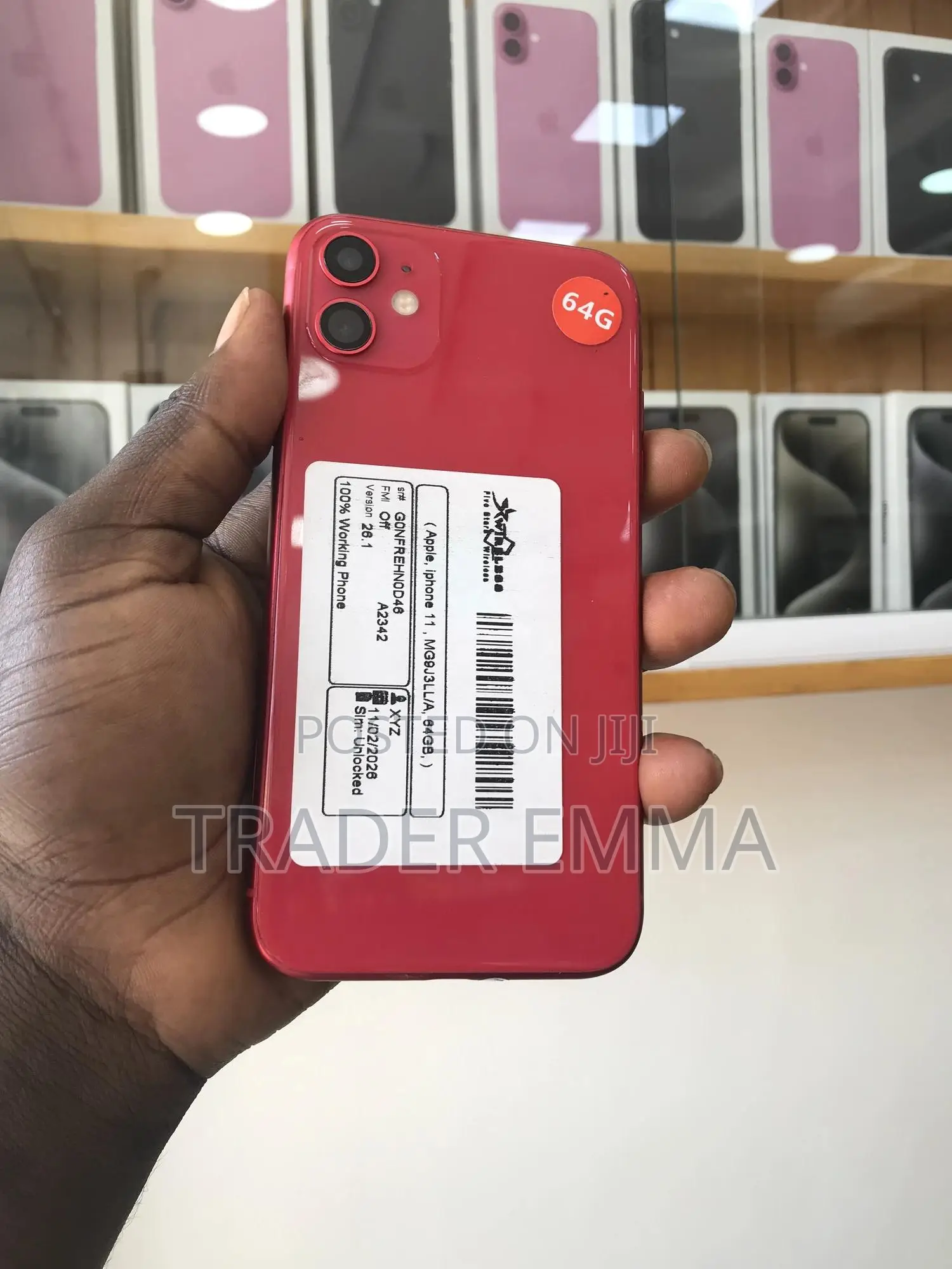 Apple iPhone 11 64 GB Red