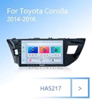 Toyota Corolla Android Frame 014-016 Complete
