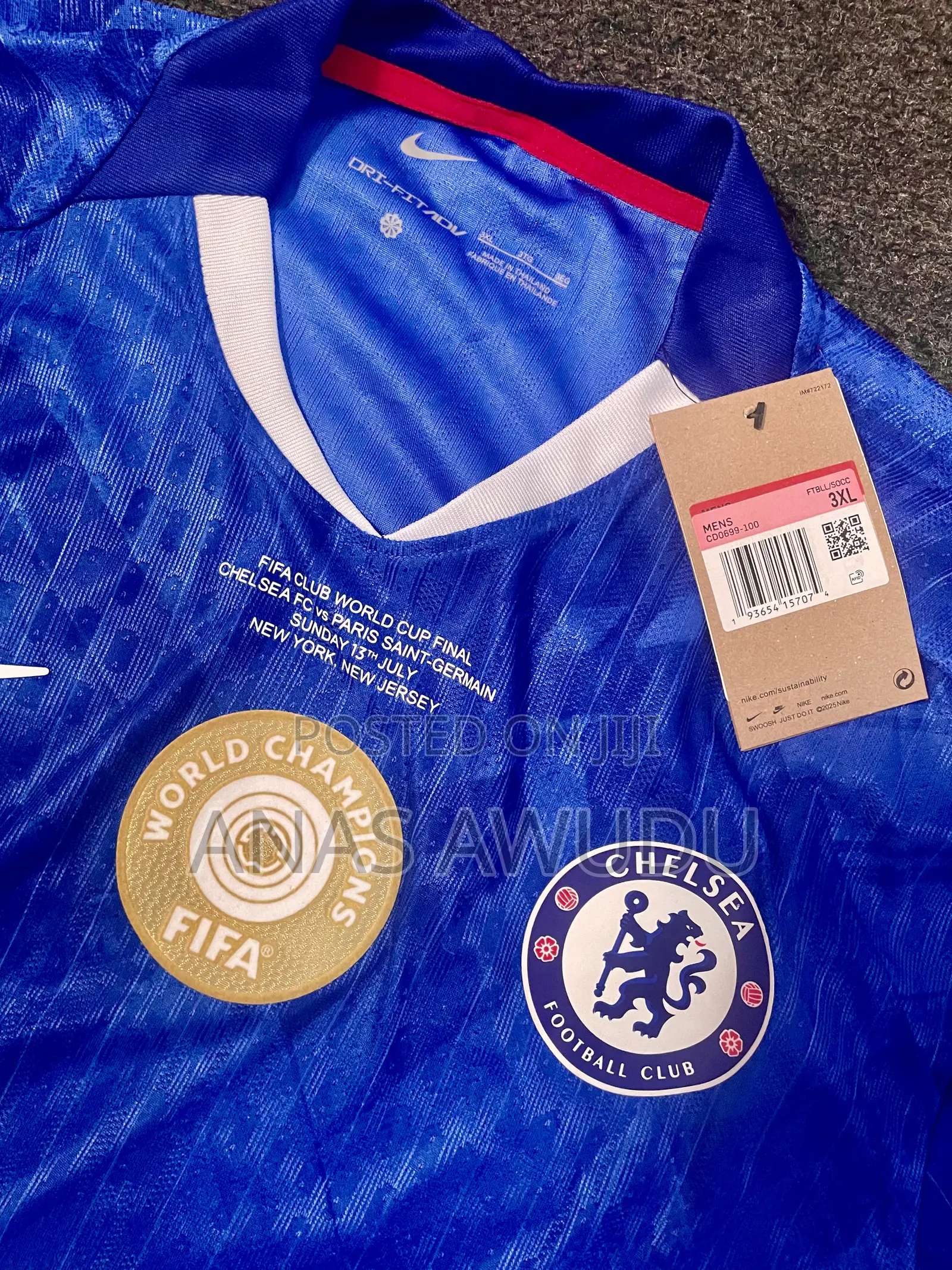 Chelsea World Champions Replica Jersey