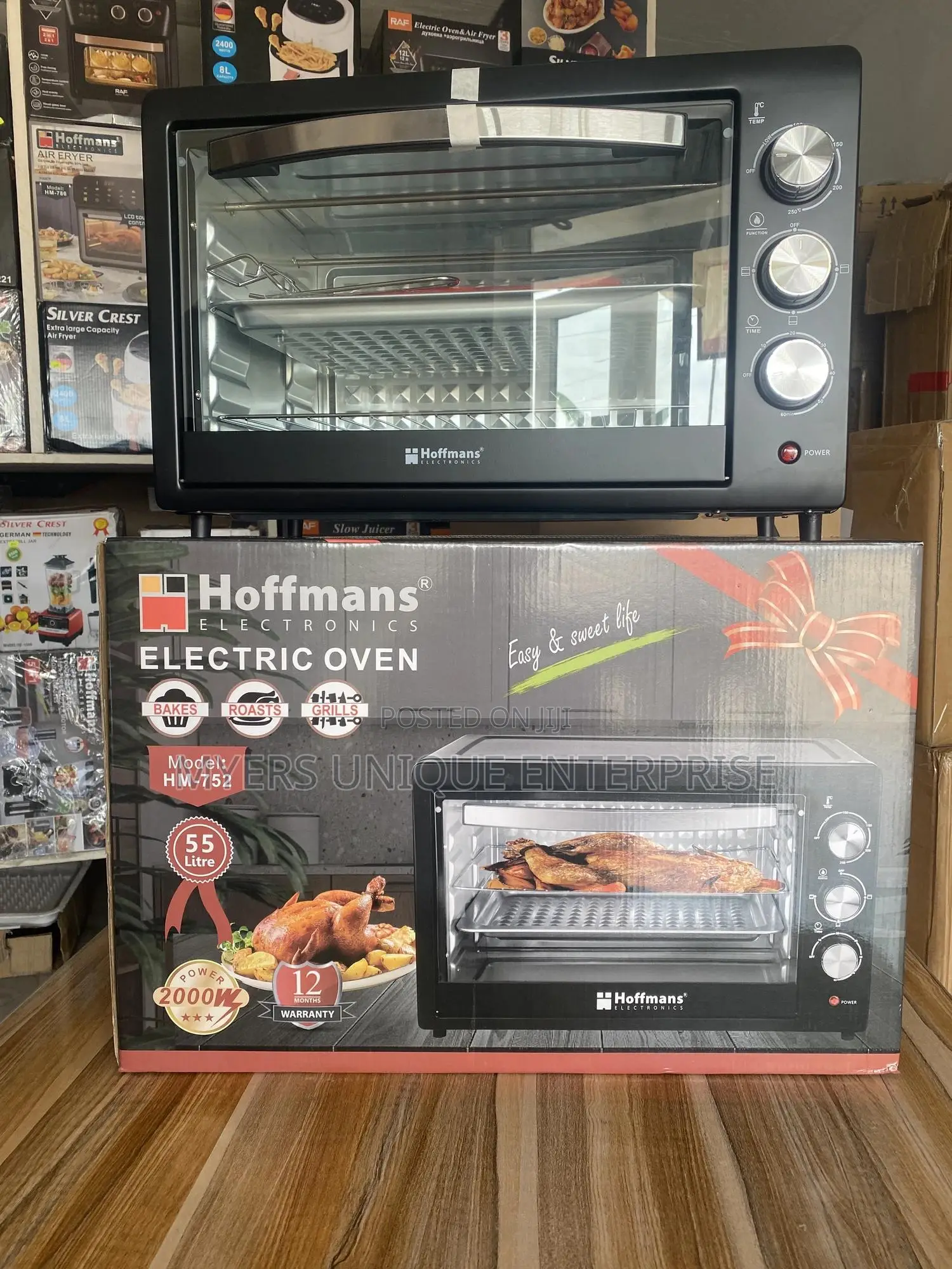 Electric Heat-Bender Oven From Hoffman With 55l Capacity