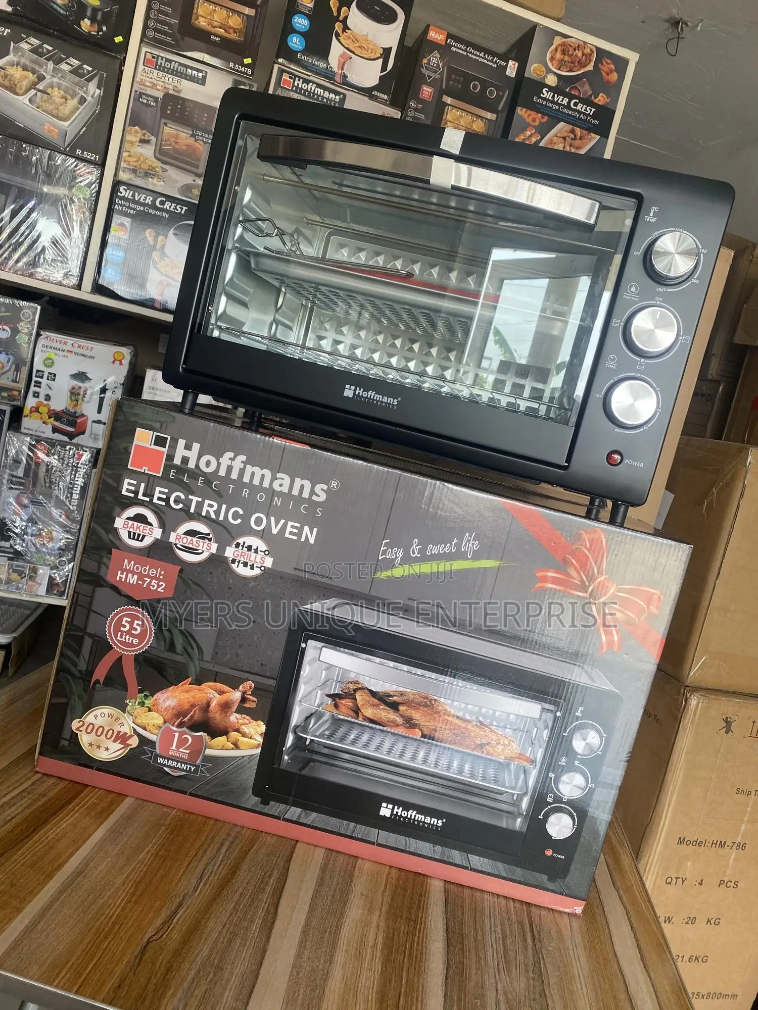 2000w Hoffmans Supreme 55l Electric Oven