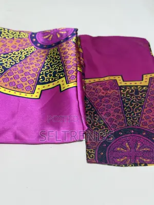 Printed Silk and Chiffon Fabric Bundle – 6 Yards (4y Silk, 2y Chiffon)