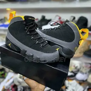 Original Jordan9 Black/Yellow