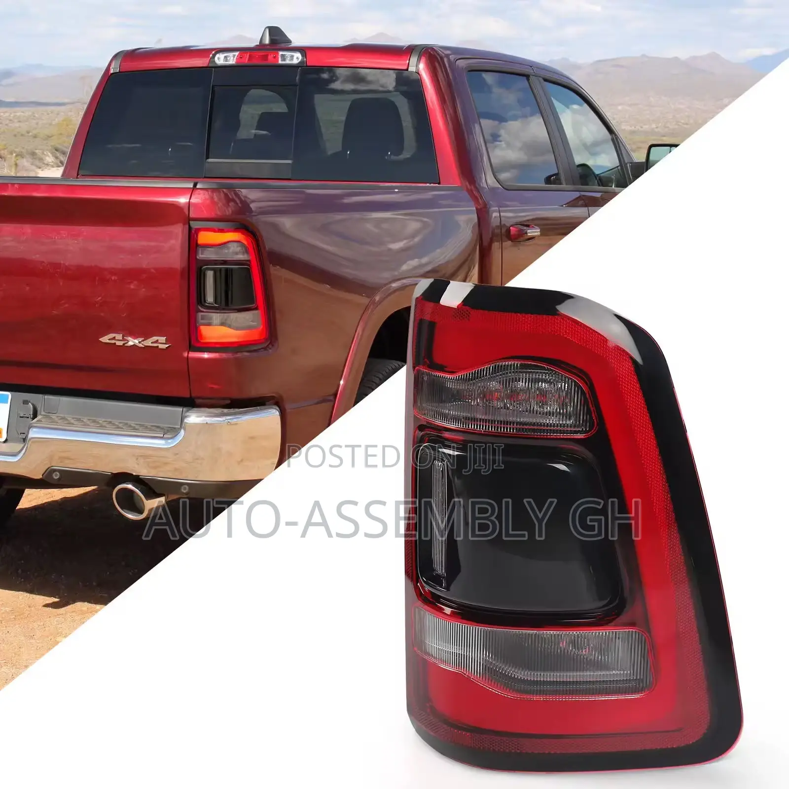 Dodge Ram1500 Tail Light With/Without Blind Spot 2019,2020,2021-2023