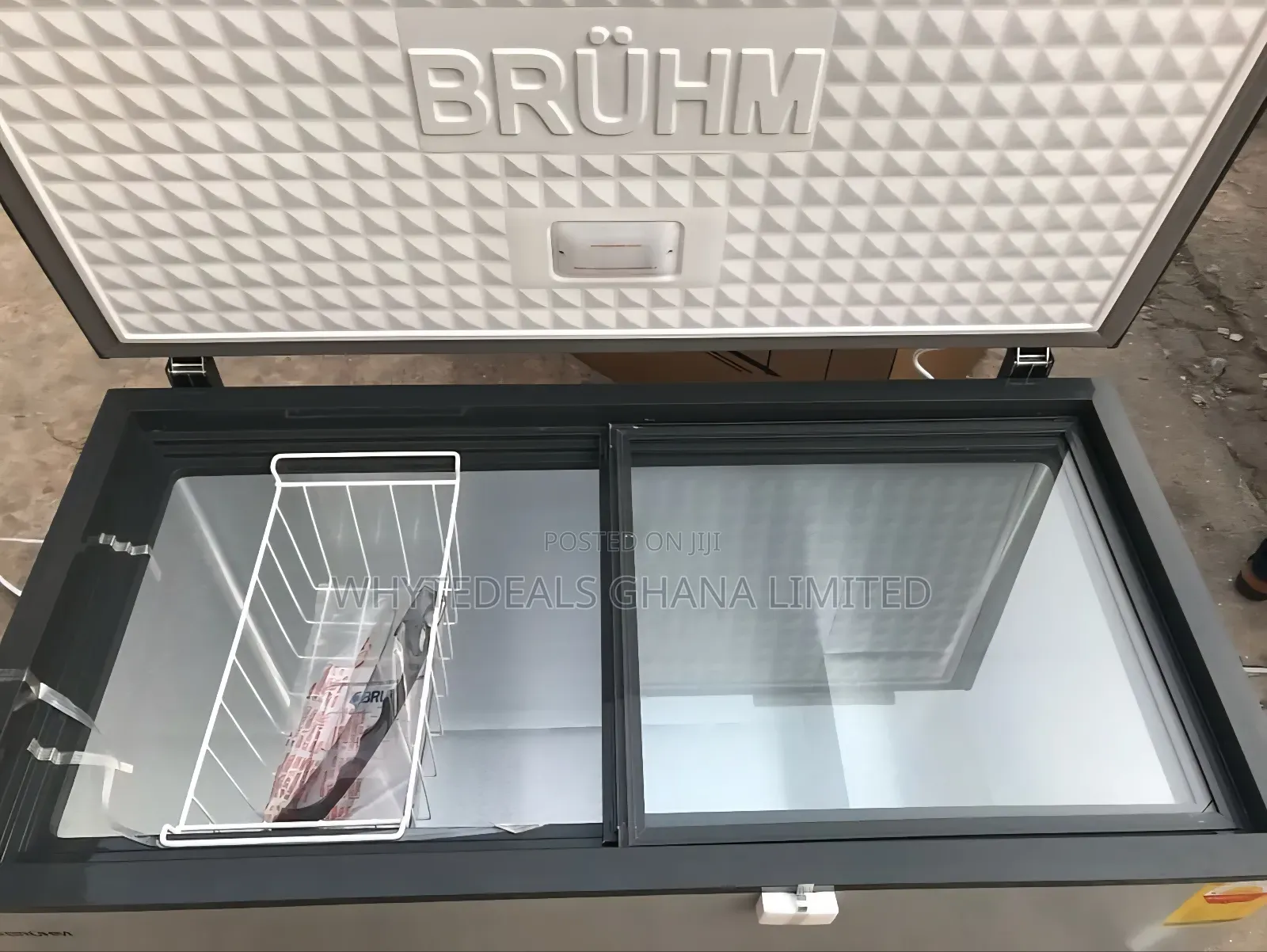 Bruhm 260_liter Chest Freezer| Energy Saving|Frost Free|2_yrs Warranty