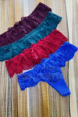 Mixed Thong Panties