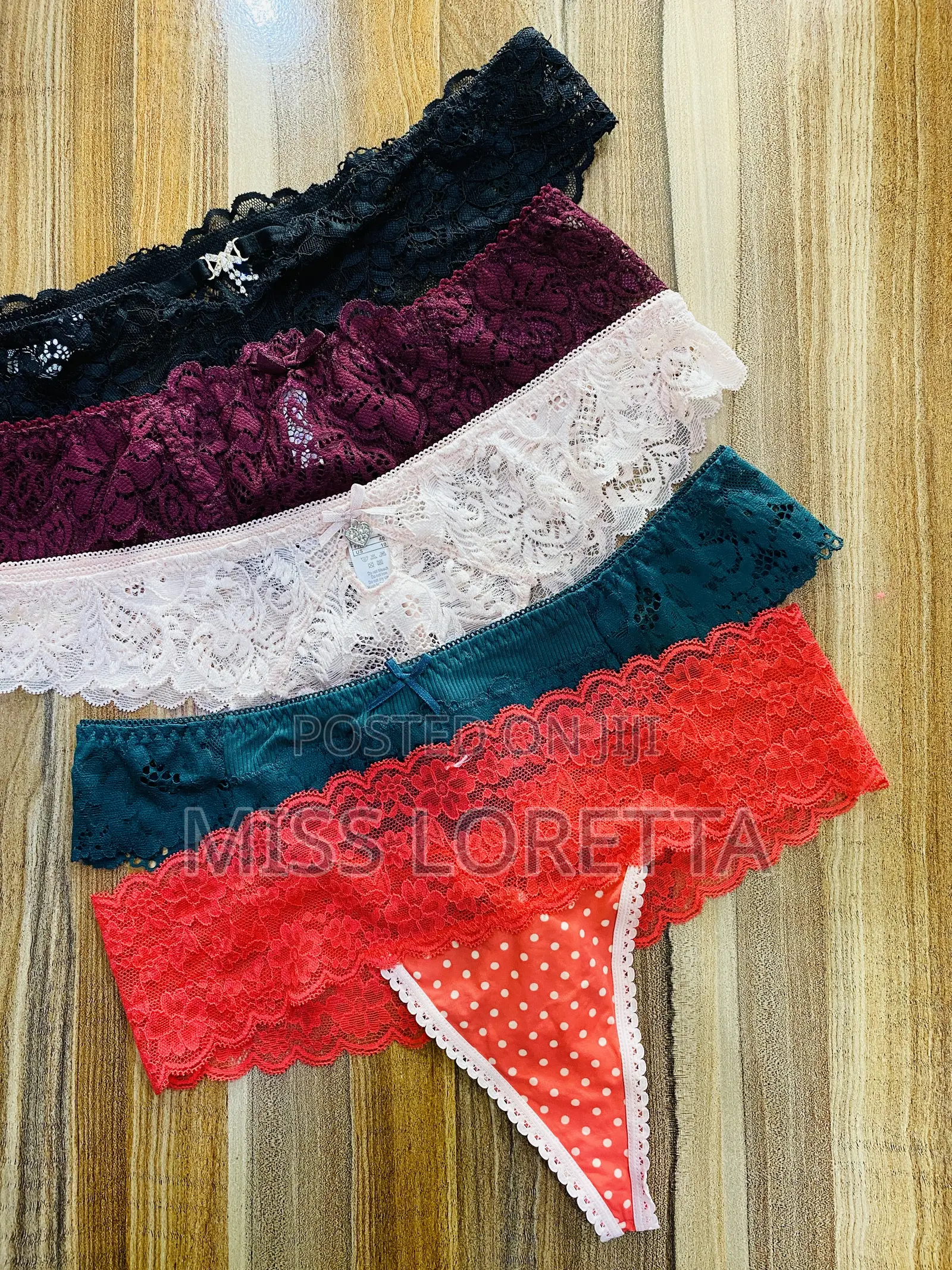 Mixed Thong Panties