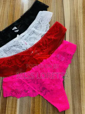 Mixed Thong Panties