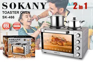 65l Sokany Toaster Oven With Hotplate
