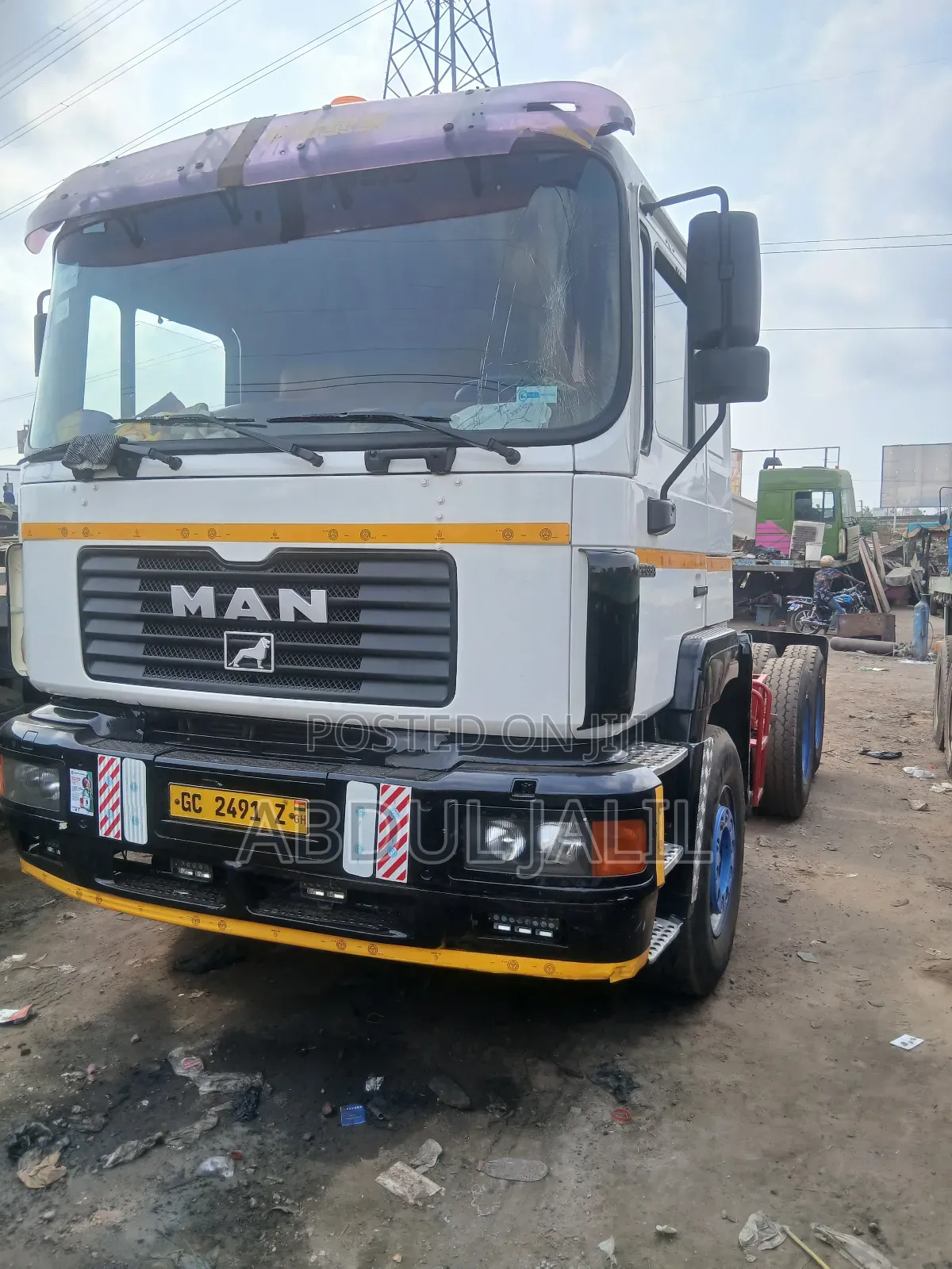 Man Diesel Truk Heavy