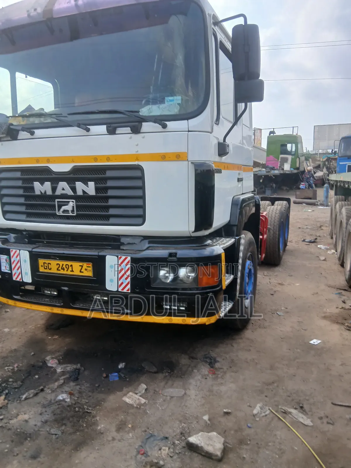 Man Diesel Truk Heavy