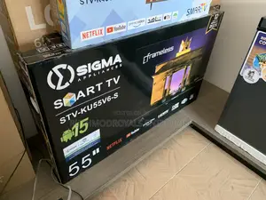 Starlite Sigma 55" Smart Sig-ku55v6-s: Android 14 Frameless Display