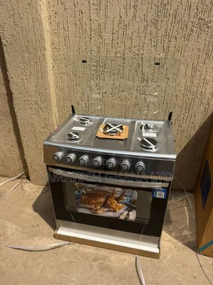 Original Pearl 5 Gas Burner Automatic Ignition Gas Stove With Oven