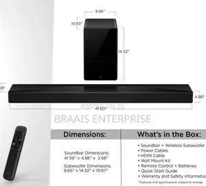 TCL 5.1.2ch Home Theater Soundbar