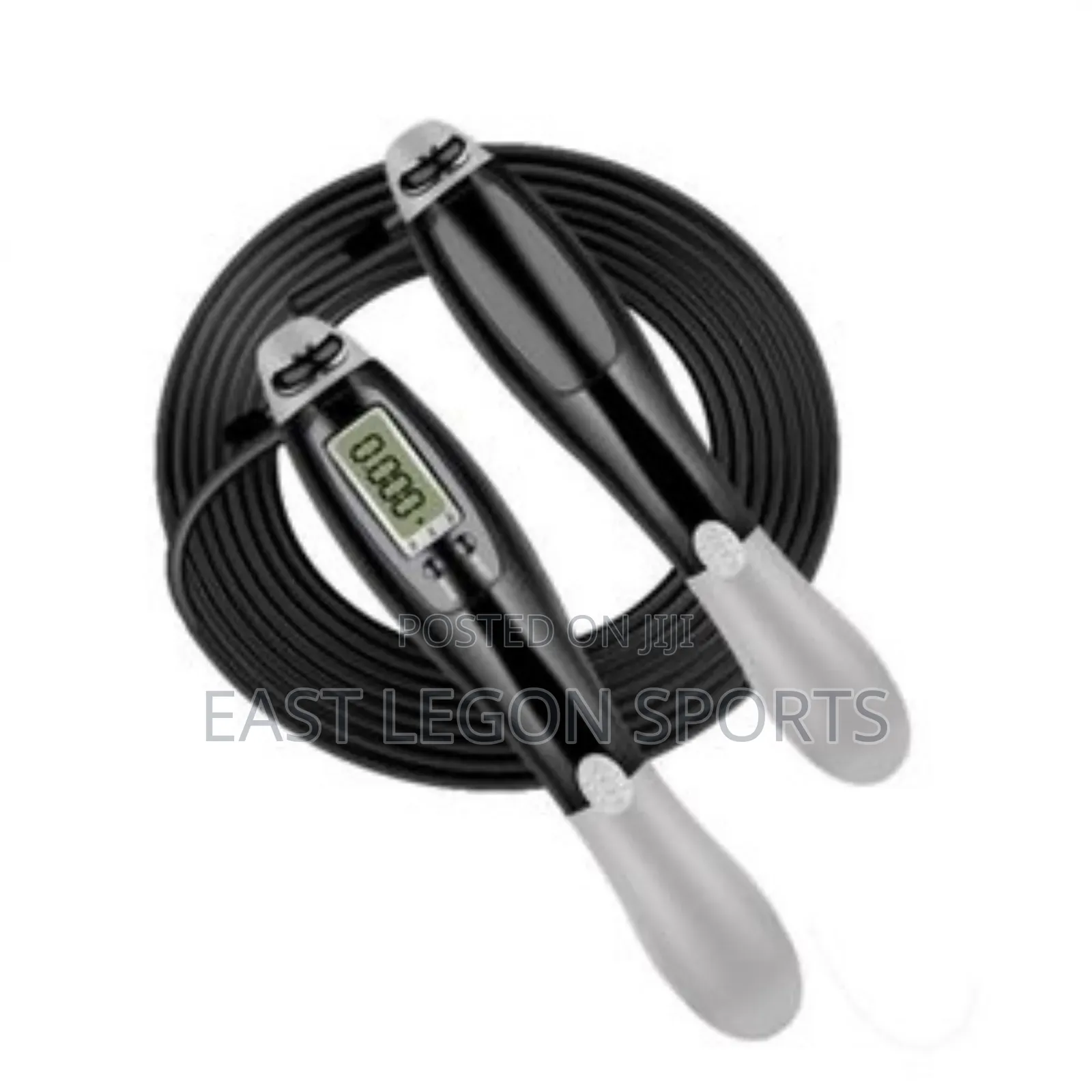 Digital Counter Scale Skipping Rope Jump Cord Wire Black Jump