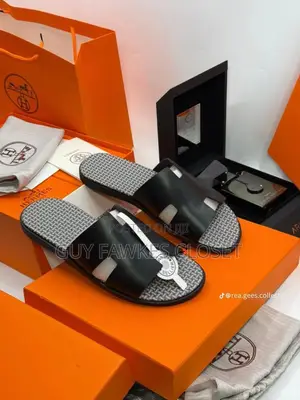 Original Hermes Men’S Slippers