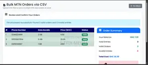 Data and Airtime Selling Website