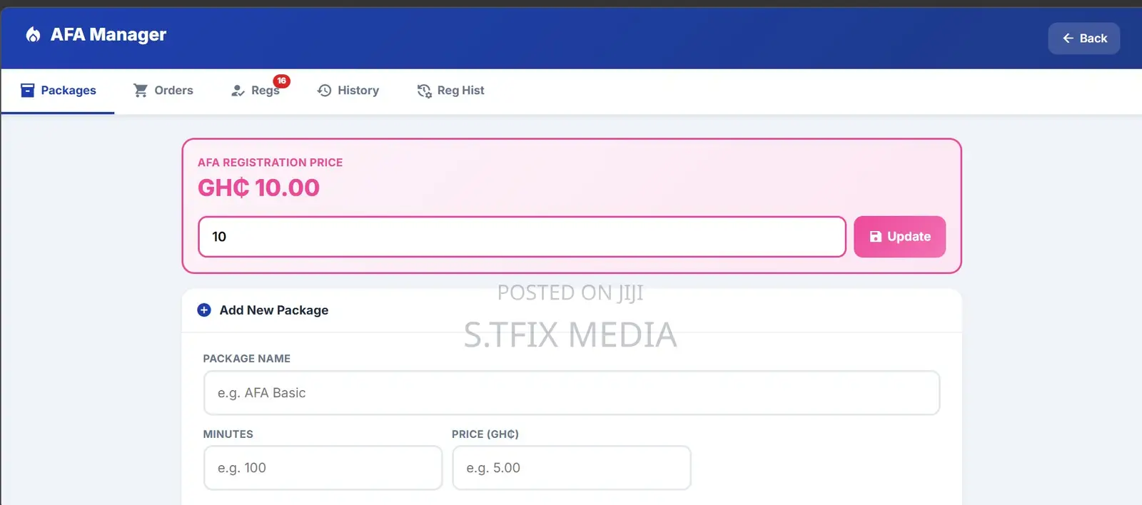 Data and Airtime Selling Website