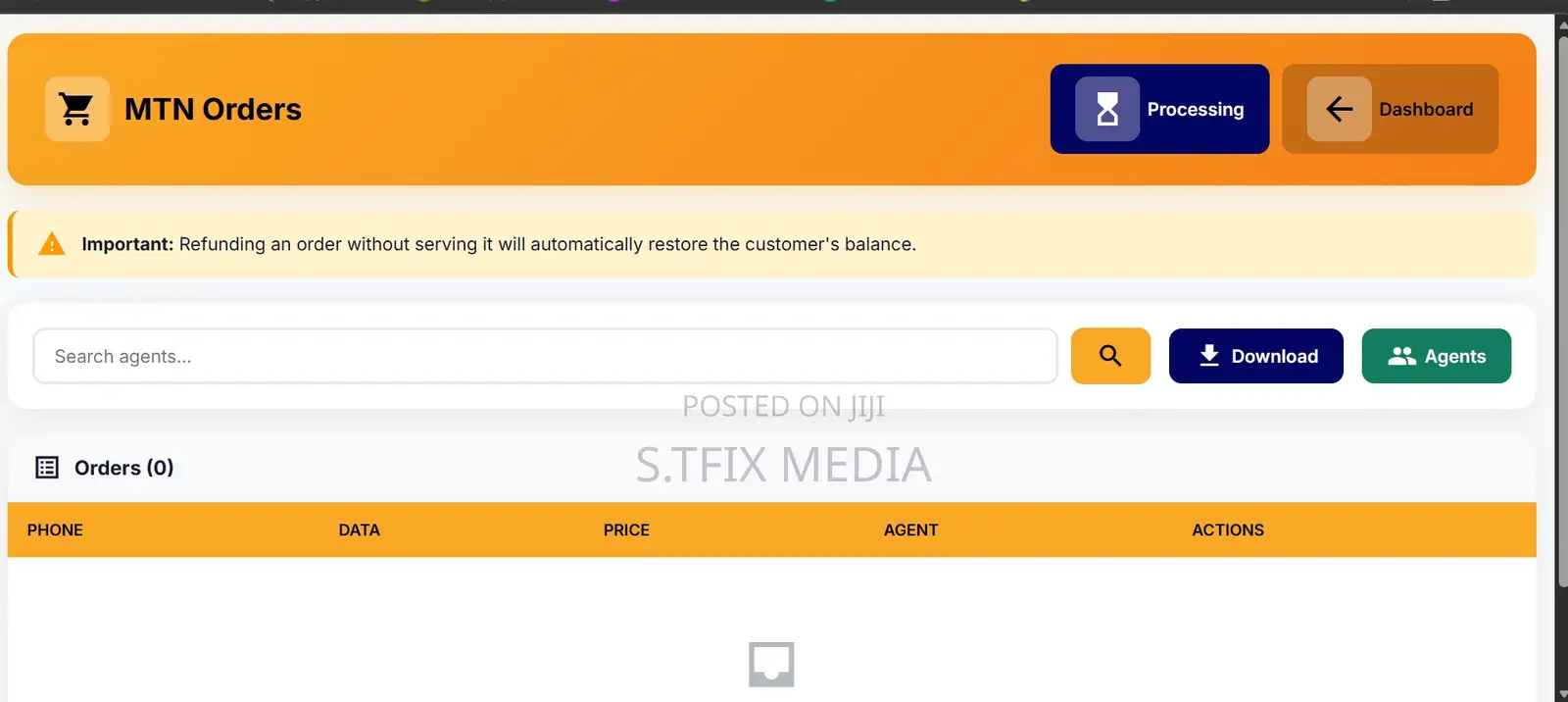 Data and Airtime Selling Website