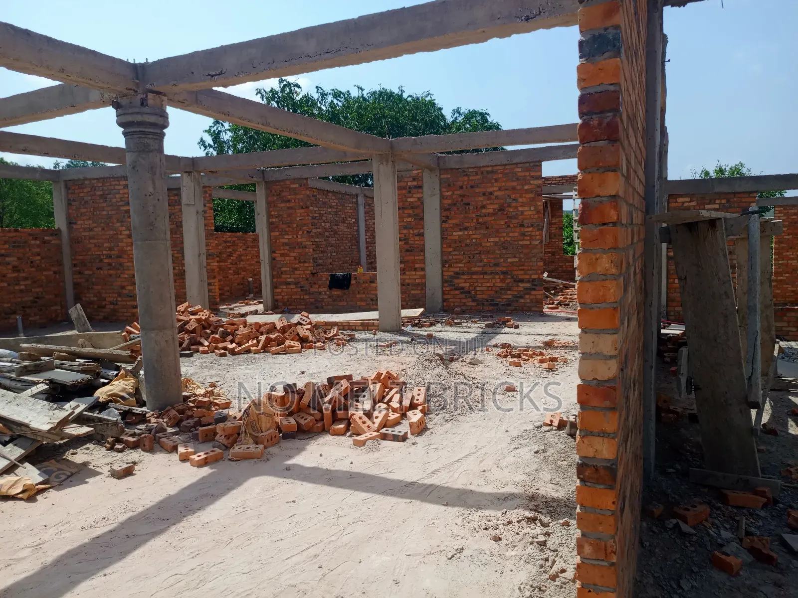 Red Eco Friendly Bricks
