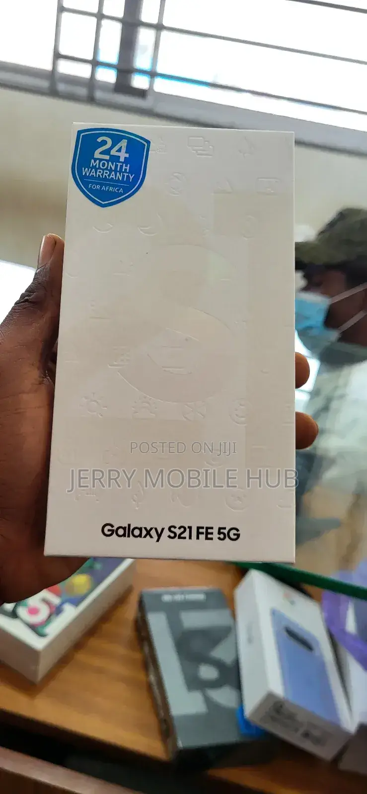 New Samsung Galaxy S21 FE 5G 128 GB Black