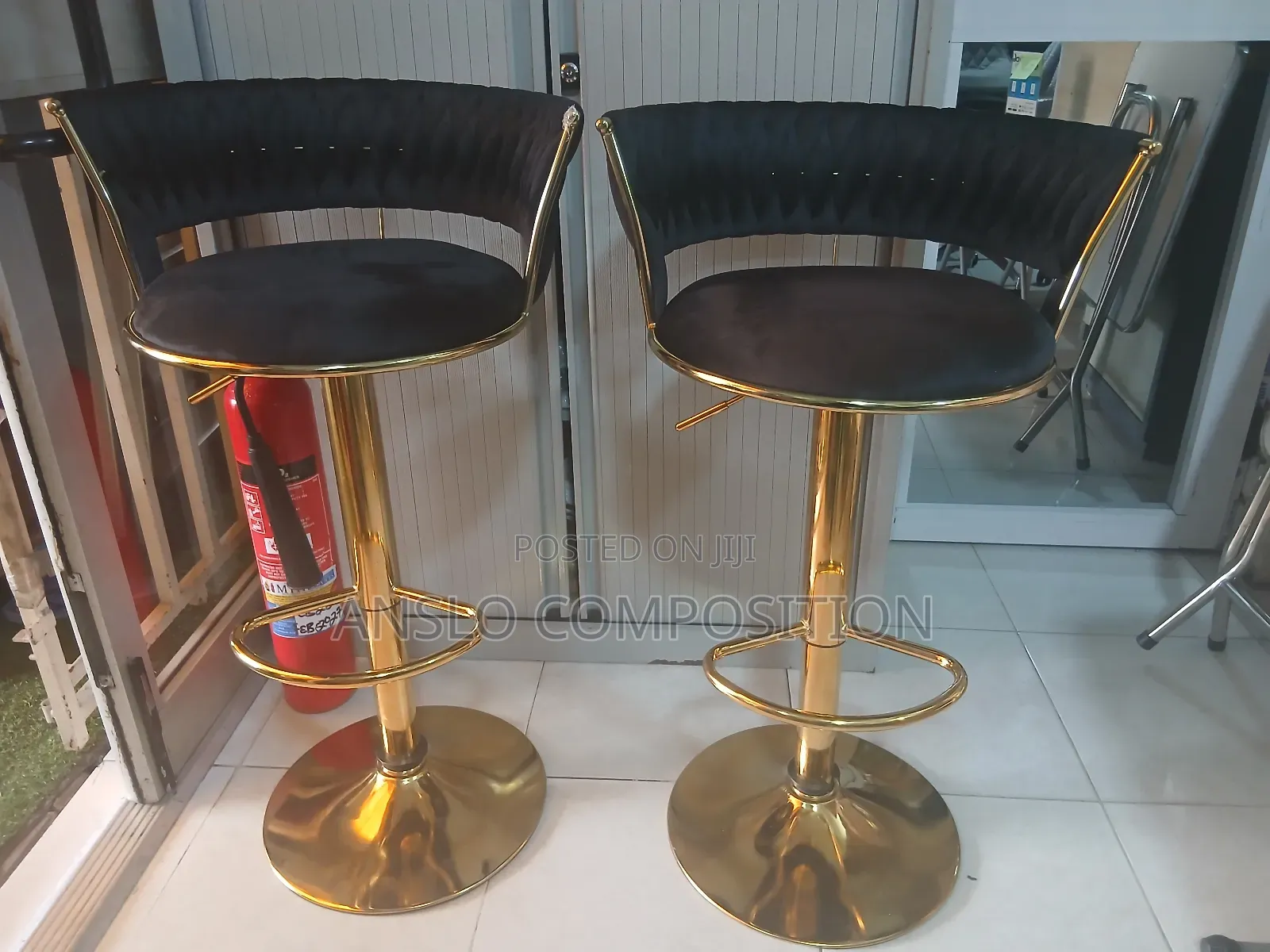 Promo-Golden Bar Stool