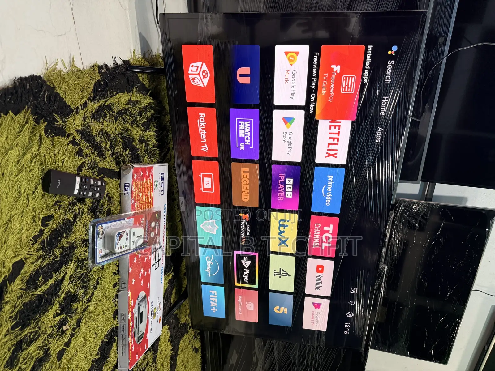 43inches Full Digital Satellite Android Smart TCL TV