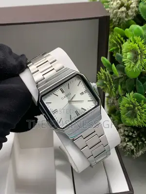 Casio Watch for Men (Rectangular)
