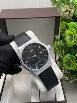 Casio Leather Watch for Men