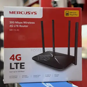 Mercusys Universal Sim Router 300mbps 4g Lte Router