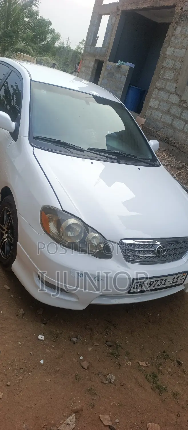 Toyota Corolla S 2005 White