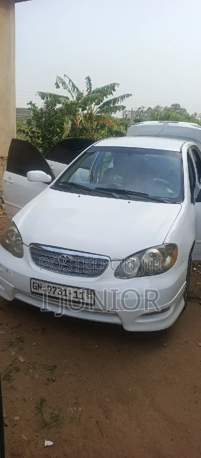 Toyota Corolla S 2005 White