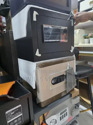 Electronic Safe Series Electronics Champagne/Black .(H-30*37*30cm