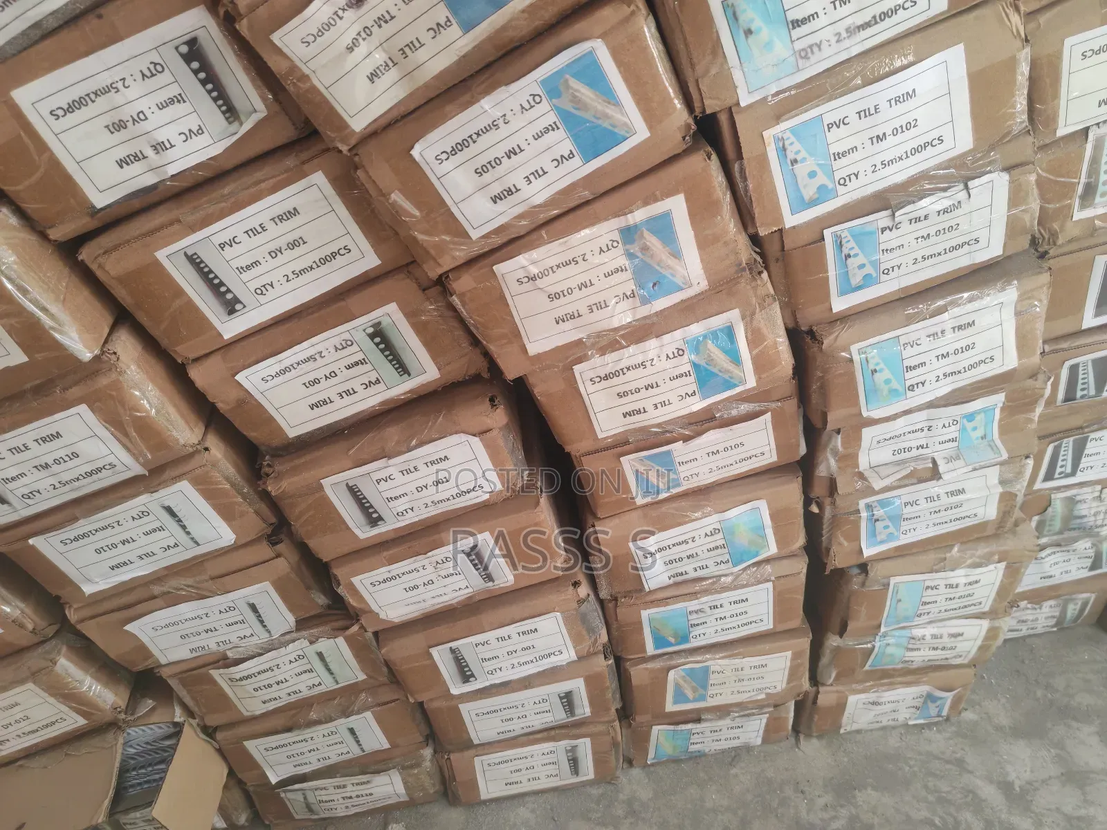 PVC Tile Trim for Tiles