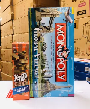 Jenga and Monopoly Board Game